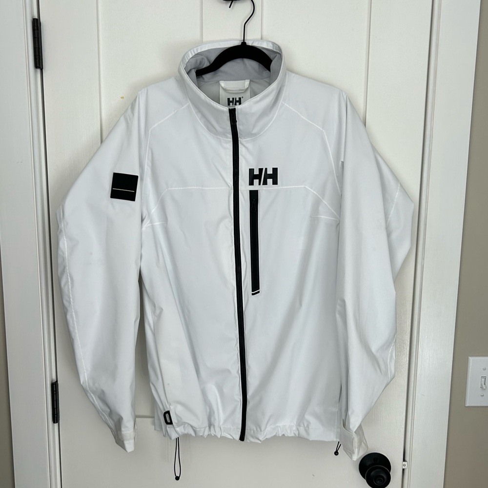 Helly Hansen white racing jacket